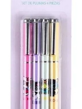New sanrio hello kitty and friends gel pens set of 4